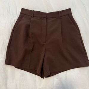 Abercrombie & Fitch Linen-blend Tailored Shorts